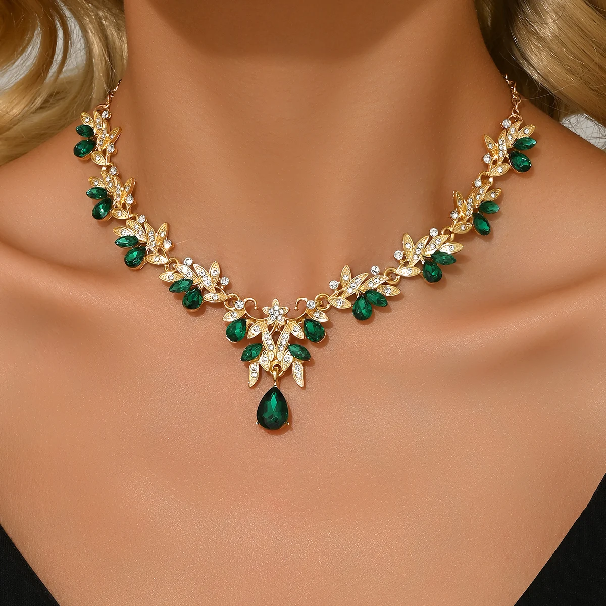 1 Stück Damenmode Geometrischer Wassertropfen Anhänger Halskette Schmuck Geeignet Für Datum, Party, Festival Geschenk-2168 1 Stück Damenmode Geometrischer Wassertropfen Anhänger Halskette Schmuck Geeignet Für Datum, Party, Festival Geschenk-2168