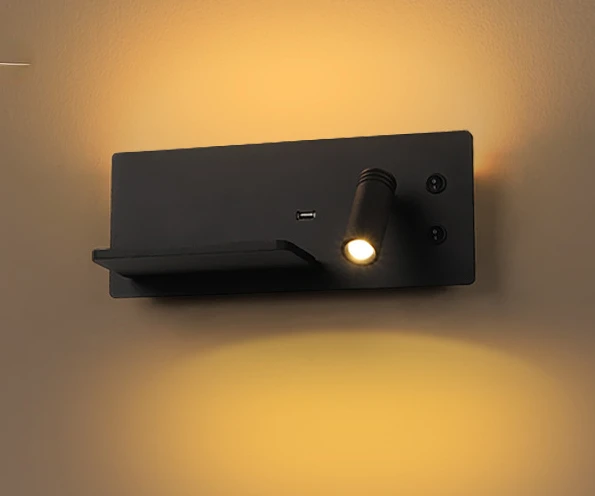 Drahtlose Lade Led Wandleuchte Licht Für Schlafzimmer Nacht Hotel Drehen Lesen Beleuchtung Usb Ladung Lampara Dekoration Moderne Drahtlose Lade Led Wandleuchte Licht Für Schlafzimmer Nacht Hotel Drehen Lesen Beleuchtung Usb Ladung Lampara Dekoration Moderne - Image 8