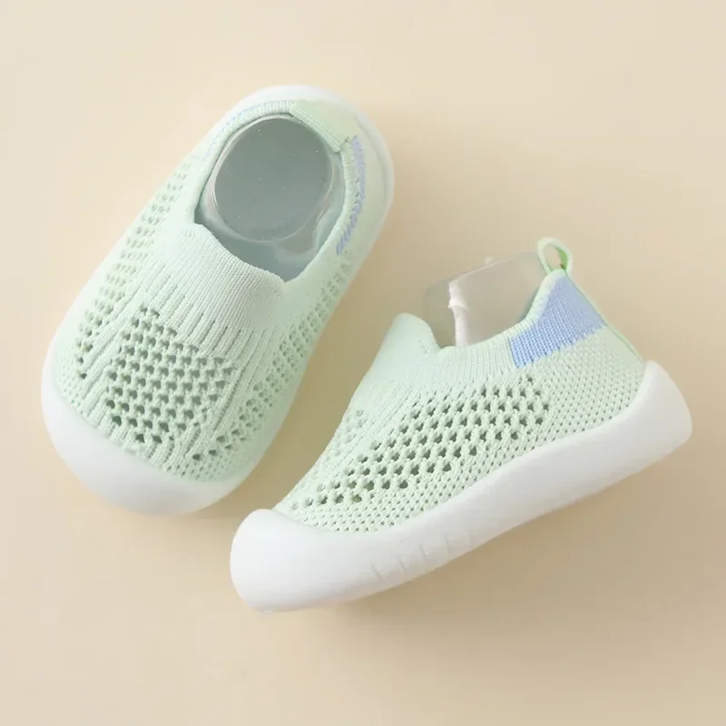 Spring Popular New Baby Shoes Mesh Knit Breathable Kid Girls Boys 0-3T Summer Slip-On Casual Sneakers Toddler Non-Skid Prewalker Spring Popular New Baby Shoes Mesh Knit Breathable Kid Girls Boys 0-3T Summer Slip-On Casual Sneakers Toddler Non-Skid Prewalker - Image 7