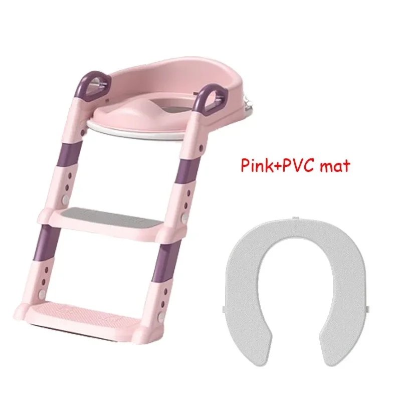 New Children'S Toilet Stepped Baby Boys And Girls Toilet Training Foldable Foot Stool Toilet Seat Ring Stepped Assisted Tool New Children'S Toilet Stepped Baby Boys And Girls Toilet Training Foldable Foot Stool Toilet Seat Ring Stepped Assisted Tool - Image 7