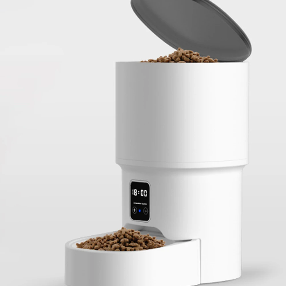 Automatic Cat Feeder With Camera, Video Pet Feeder, 2.4G Cat Food Dispenser, Automatic Dog Feeder Automatic Cat Feeder With Camera, Video Pet Feeder, 2.4G Cat Food Dispenser, Automatic Dog Feeder - Image 8