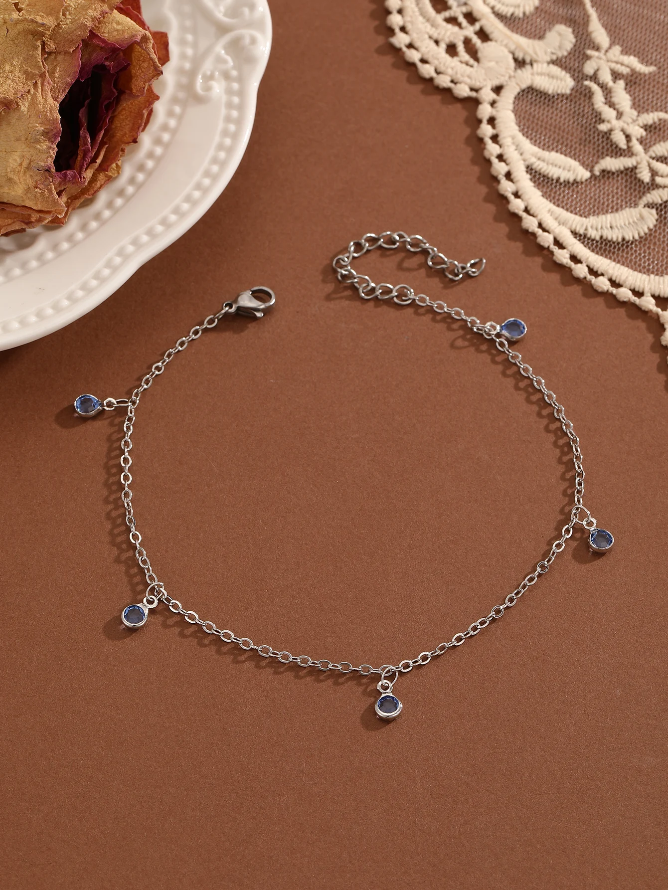 Qiamni Sommer Böhmen Kristall Zirkonia Fußkettchen Für Frauen Mädchen Knöchel Armband Bein Kette Strand Party Reise Fuß Schmuck Qiamni Sommer Böhmen Kristall Zirkonia Fußkettchen Für Frauen Mädchen Knöchel Armband Bein Kette Strand Party Reise Fuß Schmuck - Image 23