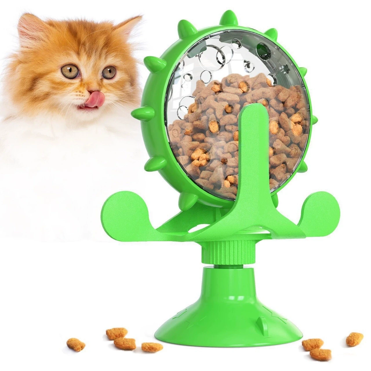 Cat And Dog Pet Toy Food Dispenser, Interactive Toy For Cats And Dogs, Training Automatic Feeder, Cat Toy Cat And Dog Pet Toy Food Dispenser, Interactive Toy For Cats And Dogs, Training Automatic Feeder, Cat Toy - Image 5