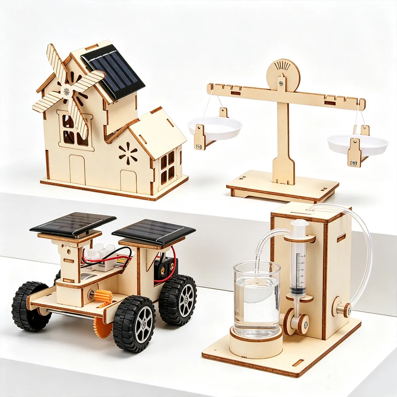 Wooden Kids Educational Toys Diy Physical Science Model Experiment Handmade Small Production Assembly Craft Technology Project Wooden Kids Educational Toys Diy Physical Science Model Experiment Handmade Small Production Assembly Craft Technology Project