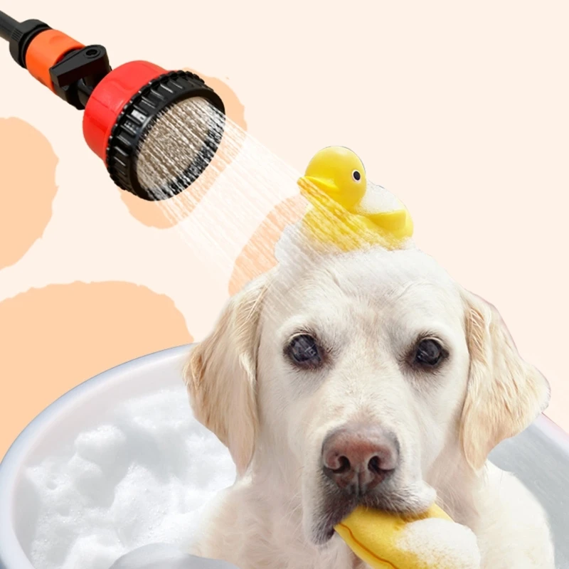 Elektrisches Haustier-Duschsprühgerät Zum Baden Von Hunden Und Katzen, Einstellbare Druckregelung, Langlebiges Technisches Elektrisches Haustier-Duschsprühgerät Zum Baden Von Hunden Und Katzen, Einstellbare Druckregelung, Langlebiges Technisches - Image 4