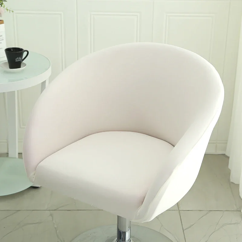 Semi-Circular Chair Cover Elastic Dining Chairs Slipcovers Accent Curved Chairs Dustproof Covers Armchair Seat Case Home Decor Semi-Circular Chair Cover Elastic Dining Chairs Slipcovers Accent Curved Chairs Dustproof Covers Armchair Seat Case Home Decor - Image 3