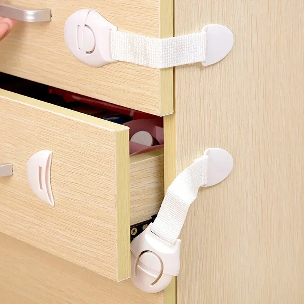 10Pcs Lot For Baby Furniture Door Drawer Lock Refrigerator Safety Locks Child Proof Infant Protector Brown Cabinet Safety Lock 10Pcs Lot For Baby Furniture Door Drawer Lock Refrigerator Safety Locks Child Proof Infant Protector Brown Cabinet Safety Lock - Image 4