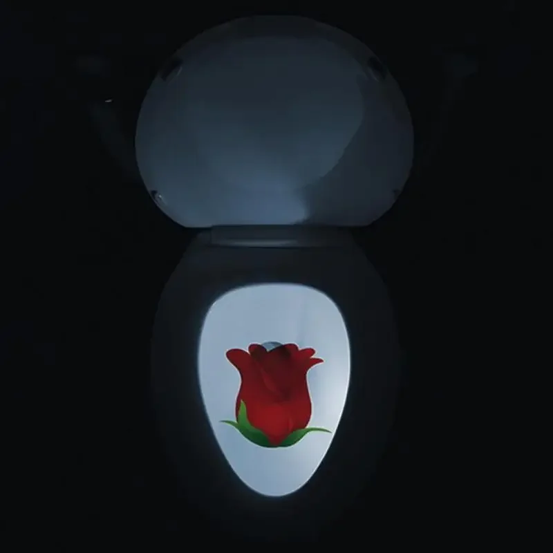 Motion Sensor Led Hintergrundbeleuchtung Wc Projektion Lampe Kreative Toilette Mini Nacht Lampe Wc Schüssel Sitz Sensor Beleuchtung Lampe Motion Sensor Led Hintergrundbeleuchtung Wc Projektion Lampe Kreative Toilette Mini Nacht Lampe Wc Schüssel Sitz Sensor Beleuchtung Lampe - Image 4