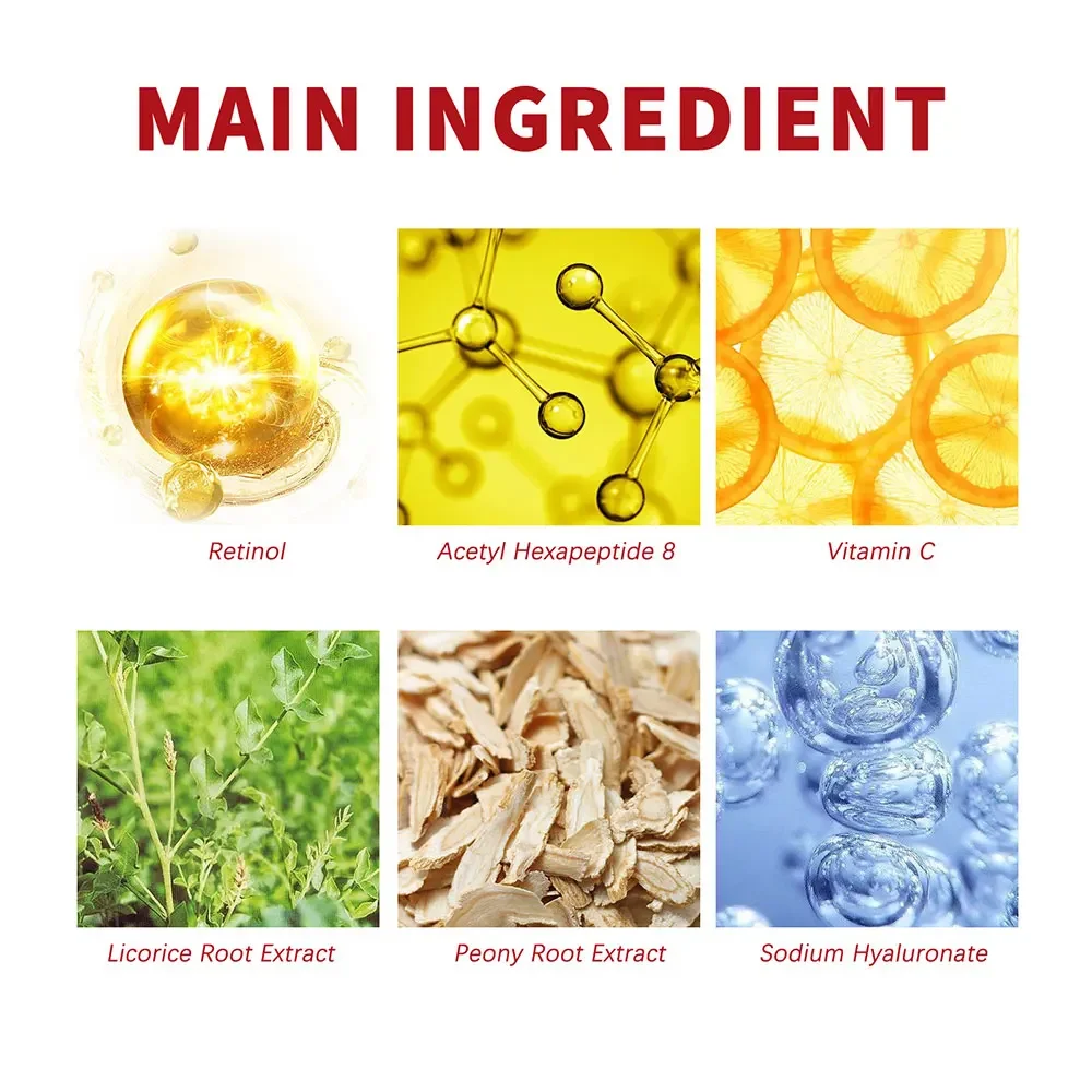 Retinol Lifting Firming Cream Collagen Glatte Falten Gesichtscreme Für Feuchtigkeitscreme, Aufhellung, Aufhellung Der Haut Retinol Lifting Firming Cream Collagen Glatte Falten Gesichtscreme Für Feuchtigkeitscreme, Aufhellung, Aufhellung Der Haut - Image 5