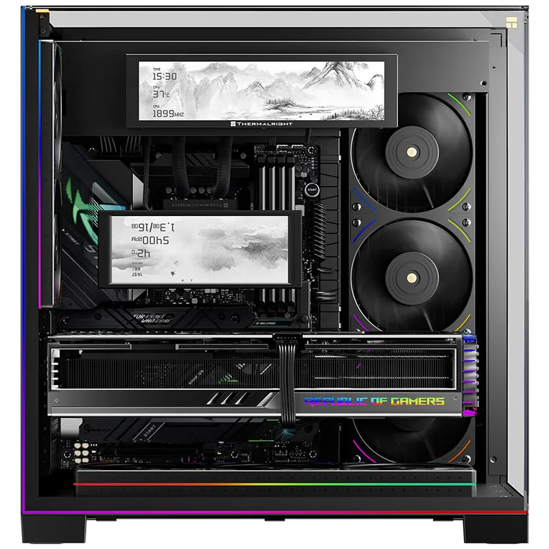 Thermalright Trofeo Vision Lcd-Display 9,16 Zoll – Ips-Vollfarbbildschirm Mit 1920 × 480 Auflösung, Magnetbefestigung &Amp; Usb-C Thermalright Trofeo Vision Lcd-Display 9,16 Zoll – Ips-Vollfarbbildschirm Mit 1920 × 480 Auflösung, Magnetbefestigung &Amp; Usb-C - Image 4