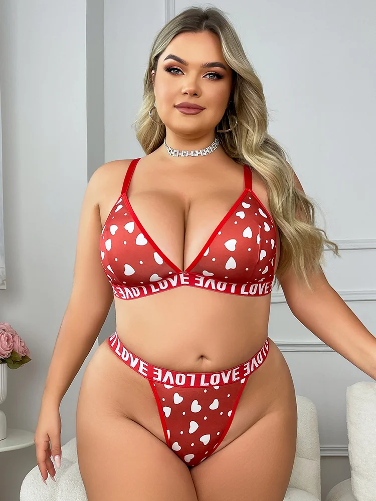 Sexy Und Bequemes, Großes Bh-Set Ohne Bügel, Sommer, Dünnes, Verstellbares Unterwäsche-Set Gegen Durchhängen, 4Xl, Ultradünn Sexy Und Bequemes, Großes Bh-Set Ohne Bügel, Sommer, Dünnes, Verstellbares Unterwäsche-Set Gegen Durchhängen, 4Xl, Ultradünn - Image 3