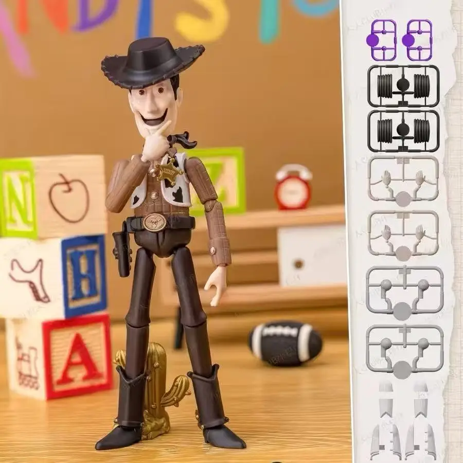 Original Blokees Toy Story Disney Pixar Woody Buzz Lightyear Jessie Rex Bullseye Alien Actionfiguren Zum Zusammenbauen, Modellspielzeug, Geschenk Original Blokees Toy Story Disney Pixar Woody Buzz Lightyear Jessie Rex Bullseye Alien Actionfiguren Zum Zusammenbauen, Modellspielzeug, Geschenk - Image 13