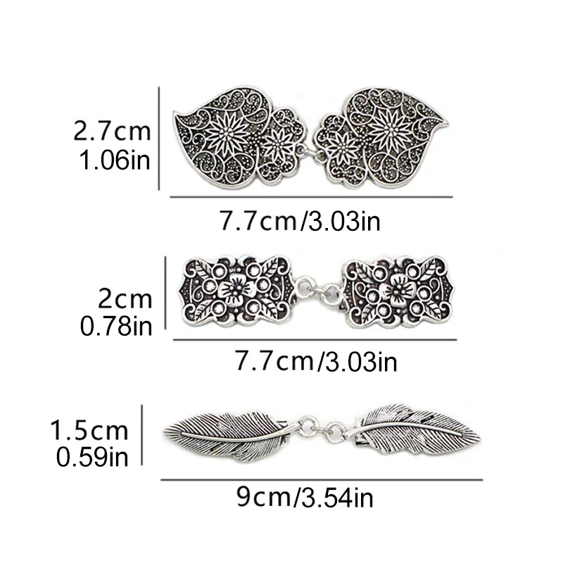 1 Stücke Retro Metall Knopf Chinesische Cheongsam Schnalle Cape Mantel Verschluss Pullover Strickjacke Nähen Handwerk Schal Verschluss Verbindung Schnalle 1 Stücke Retro Metall Knopf Chinesische Cheongsam Schnalle Cape Mantel Verschluss Pullover Strickjacke Nähen Handwerk Schal Verschluss Verbindung Schnalle - Image 4