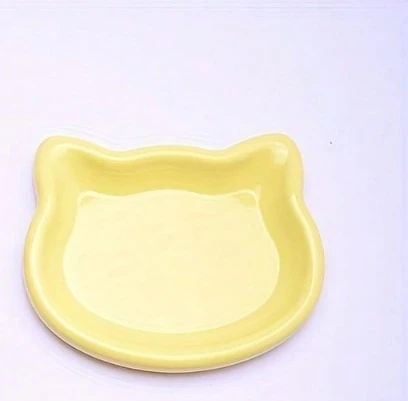 Home Pet Cat Bowl - Plastic Food Dish For Kittens Low-Profile Bowl For Canned Snacks Freeze-Dried Non-Slip Cat Feeding Plate Home Pet Cat Bowl - Plastic Food Dish For Kittens Low-Profile Bowl For Canned Snacks Freeze-Dried Non-Slip Cat Feeding Plate - Image 8