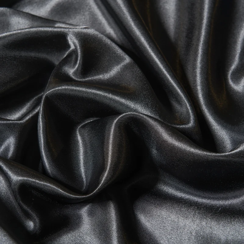 1/3Pc Satin Fitted Sheet Solid Colour Single Twin Full Queen King Ice Silk Mattress Cover Natural With Elastic Band Bed Sheet 1/3Pc Satin Fitted Sheet Solid Colour Single Twin Full Queen King Ice Silk Mattress Cover Natural With Elastic Band Bed Sheet - Image 5