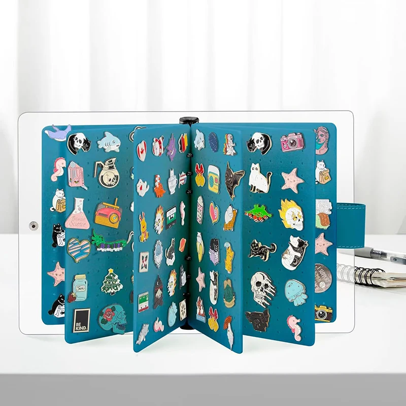 Filz Pin-Sammelalbum – Diy Display-Buch Für Abzeichen, Broschen, Charms Und Souvenirs Filz Pin-Sammelalbum – Diy Display-Buch Für Abzeichen, Broschen, Charms Und Souvenirs - Image 3