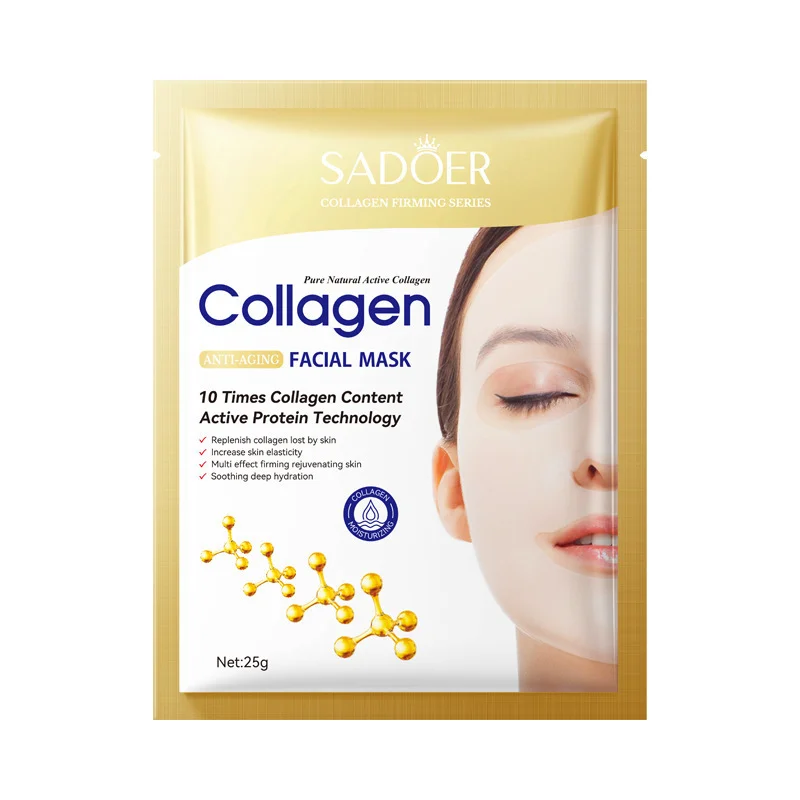 10Pcs Kollagen Anti Falten Gesichtsmaske Anti Aging Verblassen Feine Linien Feste Haut Feuchtigkeitsspendende Aufhellung Hautpflege Koreanische Kosmetik 10Pcs Kollagen Anti Falten Gesichtsmaske Anti Aging Verblassen Feine Linien Feste Haut Feuchtigkeitsspendende Aufhellung Hautpflege Koreanische Kosmetik - Image 9