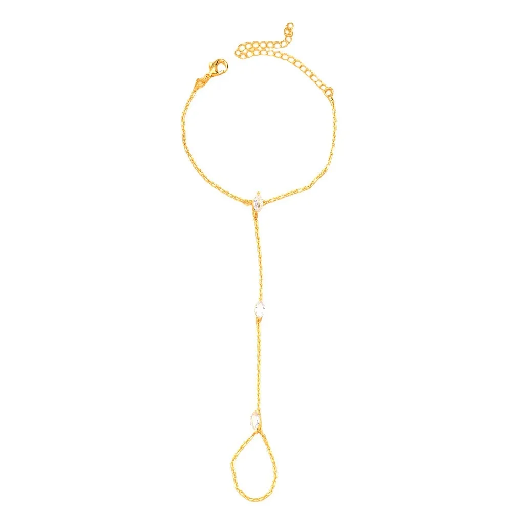 2025 Party Bling Zirkon Kristall Armband Hand Kette Für Frauen Strass Dünne Kette Finger Armband Schmuck Zubehör Geschenk 2025 Party Bling Zirkon Kristall Armband Hand Kette Für Frauen Strass Dünne Kette Finger Armband Schmuck Zubehör Geschenk - Image 5