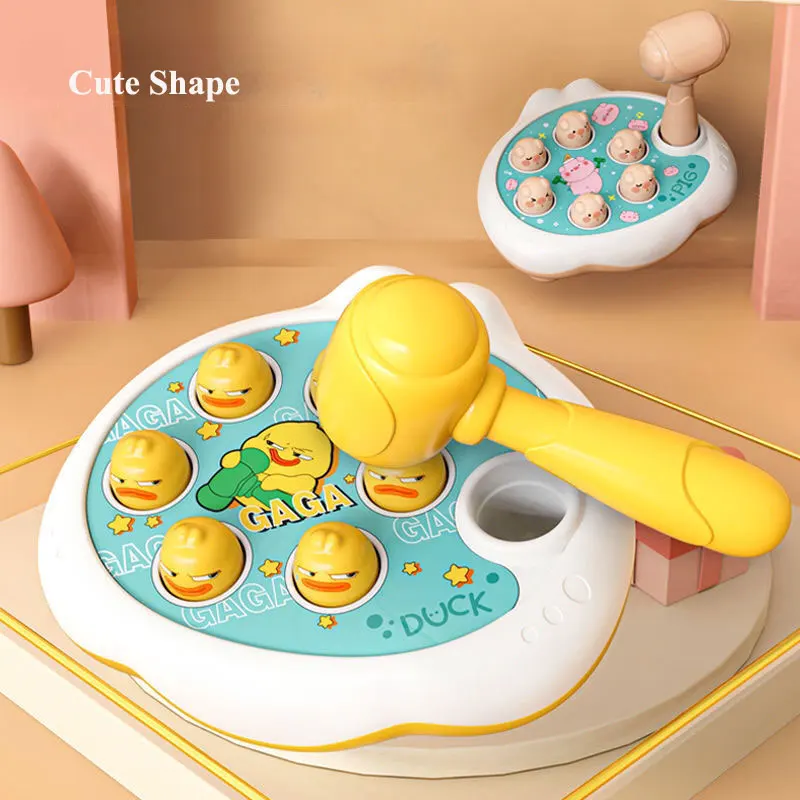 Ente/Frosch/Schwein Baby Spielzeug Montessori Lernspiel Lernpuzzle Geschenk Für 12–24 Monate Kleinkind Junge/Mädchen Mit Hammer Ente/Frosch/Schwein Baby Spielzeug Montessori Lernspiel Lernpuzzle Geschenk Für 12–24 Monate Kleinkind Junge/Mädchen Mit Hammer - Image 4