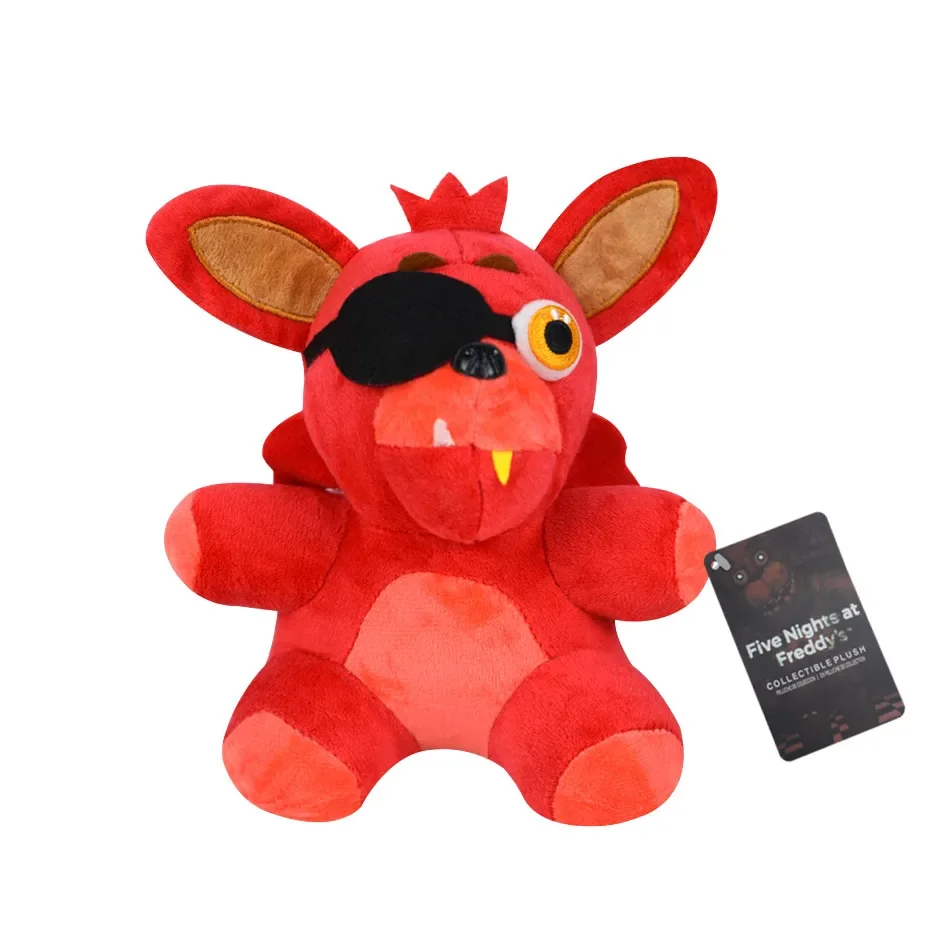 2025Neue Fivenight At Freddy Fnaf Niedliche Plüschtiere Puppe Bonnie Bär Foxy Cartoon Gefüllte Puppen Freddy Spielzeug Für Kinder Fans Geschenke 2025Neue Fivenight At Freddy Fnaf Niedliche Plüschtiere Puppe Bonnie Bär Foxy Cartoon Gefüllte Puppen Freddy Spielzeug Für Kinder Fans Geschenke - Image 5