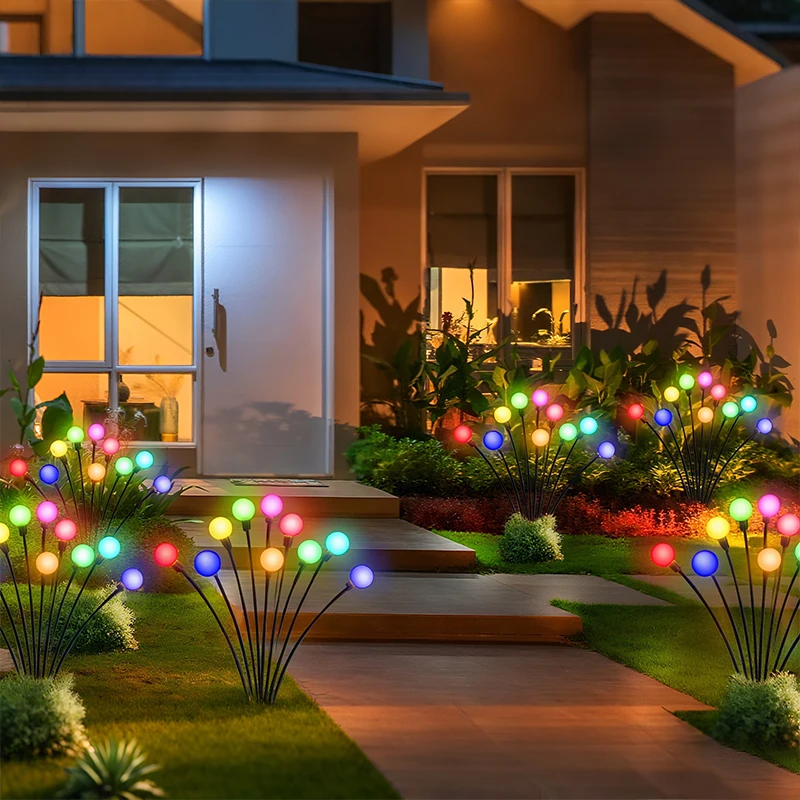 Solarleuchten Für Den Außenbereich, Wasserdicht, Gartendekoration, Schwankendes Lichterkette Für Hof, Terrasse, Weg, Gartendekoration Solarleuchten Für Den Außenbereich, Wasserdicht, Gartendekoration, Schwankendes Lichterkette Für Hof, Terrasse, Weg, Gartendekoration - Image 2