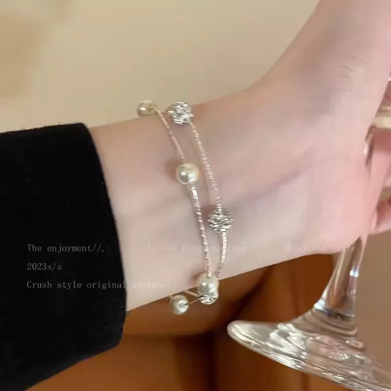 Armband Aus Zinklegierung, Funkelndes Zirkon-Blumenarmband, Handgefertigtes Armband Aus Legierung Für Den Täglichen Gebrauch, Modeaccessoire, Party Armband Aus Zinklegierung, Funkelndes Zirkon-Blumenarmband, Handgefertigtes Armband Aus Legierung Für Den Täglichen Gebrauch, Modeaccessoire, Party - Image 27