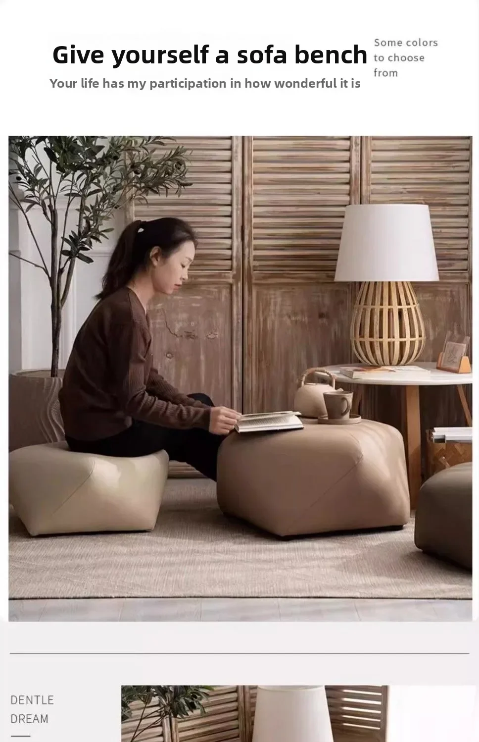 Solid Wood Octagonal Stool For Home Use, Shoe Changing Sofa, Footrest, Low Stool, Makeup Seat, Pedestal Solid Wood Octagonal Stool For Home Use, Shoe Changing Sofa, Footrest, Low Stool, Makeup Seat, Pedestal - Image 14