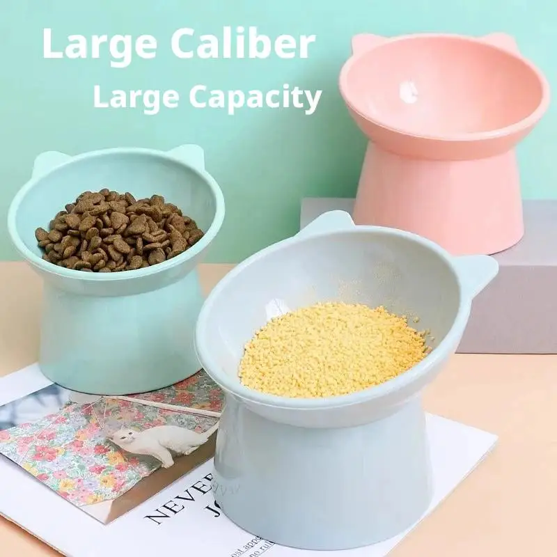 Tilted Cat Food Bowl Anti Vomiting Orthopedic Elevated Cat Dish Whisker Friendly Ceramic Pet Feeder For Small Pets Tilted Cat Food Bowl Anti Vomiting Orthopedic Elevated Cat Dish Whisker Friendly Ceramic Pet Feeder For Small Pets - Image 15