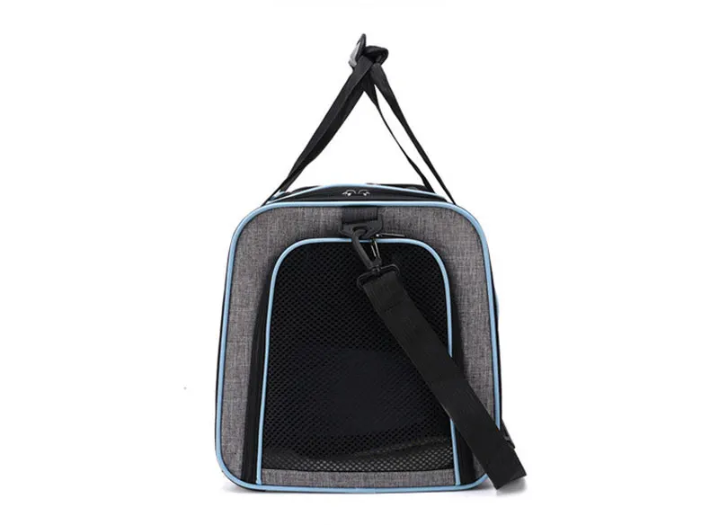 Pet Carriers Bag Portable Breathable Foldable Bag Cat Dog Carrier Bags Outgoing Outdoor Travel Pets Cats Handbag Safety Zippers Pet Carriers Bag Portable Breathable Foldable Bag Cat Dog Carrier Bags Outgoing Outdoor Travel Pets Cats Handbag Safety Zippers - Image 16