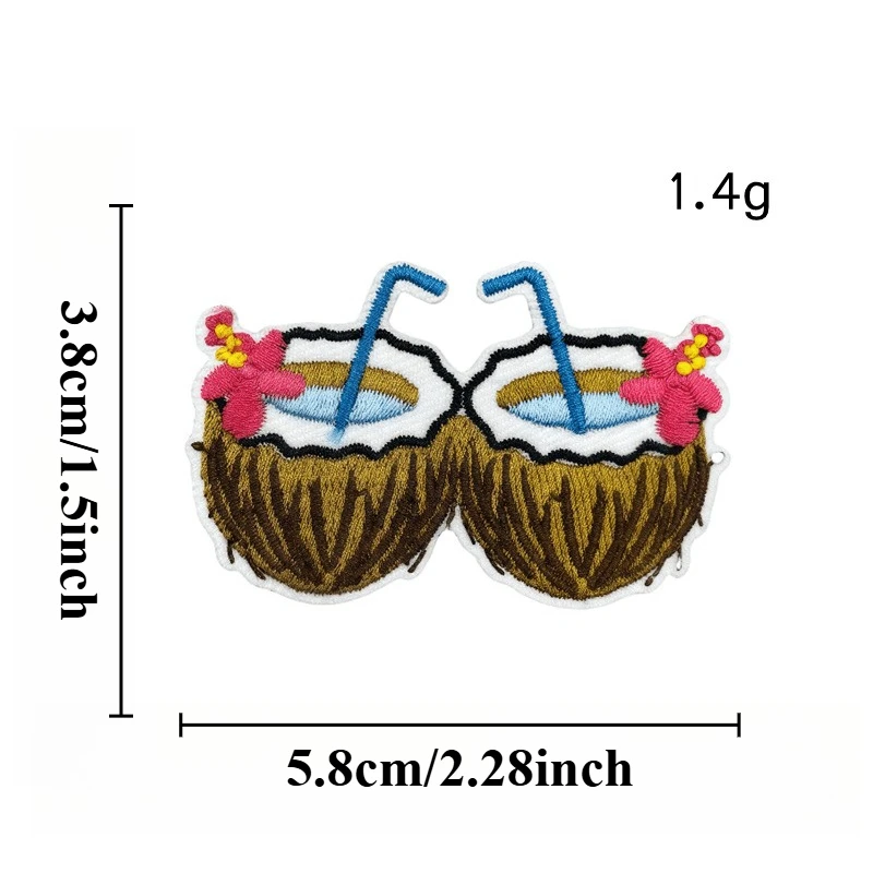 Sommer Hot Hawaii Strand Blume Sonne Bus Eisen-Auf Nähen Stickerei Abzeichen Patches Diy T-Shirt Hut Rucksack Kleidung Applikationen Aufkleber Sommer Hot Hawaii Strand Blume Sonne Bus Eisen-Auf Nähen Stickerei Abzeichen Patches Diy T-Shirt Hut Rucksack Kleidung Applikationen Aufkleber - Image 5
