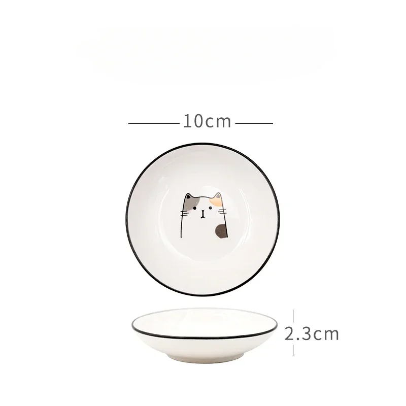1Pcs Cute Cat Ceramic Seasoning Dish Creative Kitchen Small Sauce Bowl Household Dipping Plate Creative Vinegar Soy Snack Dishes 1Pcs Cute Cat Ceramic Seasoning Dish Creative Kitchen Small Sauce Bowl Household Dipping Plate Creative Vinegar Soy Snack Dishes - Image 10