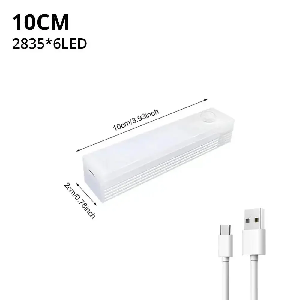 Nacht Lichter Drahtlose Led Motion Sensor Lampe Usb Aufladbare Magnetische Für Kleiderschrank Zimmer Schrank Küche Gang Rohr Detektor Birne Nacht Lichter Drahtlose Led Motion Sensor Lampe Usb Aufladbare Magnetische Für Kleiderschrank Zimmer Schrank Küche Gang Rohr Detektor Birne - Image 7