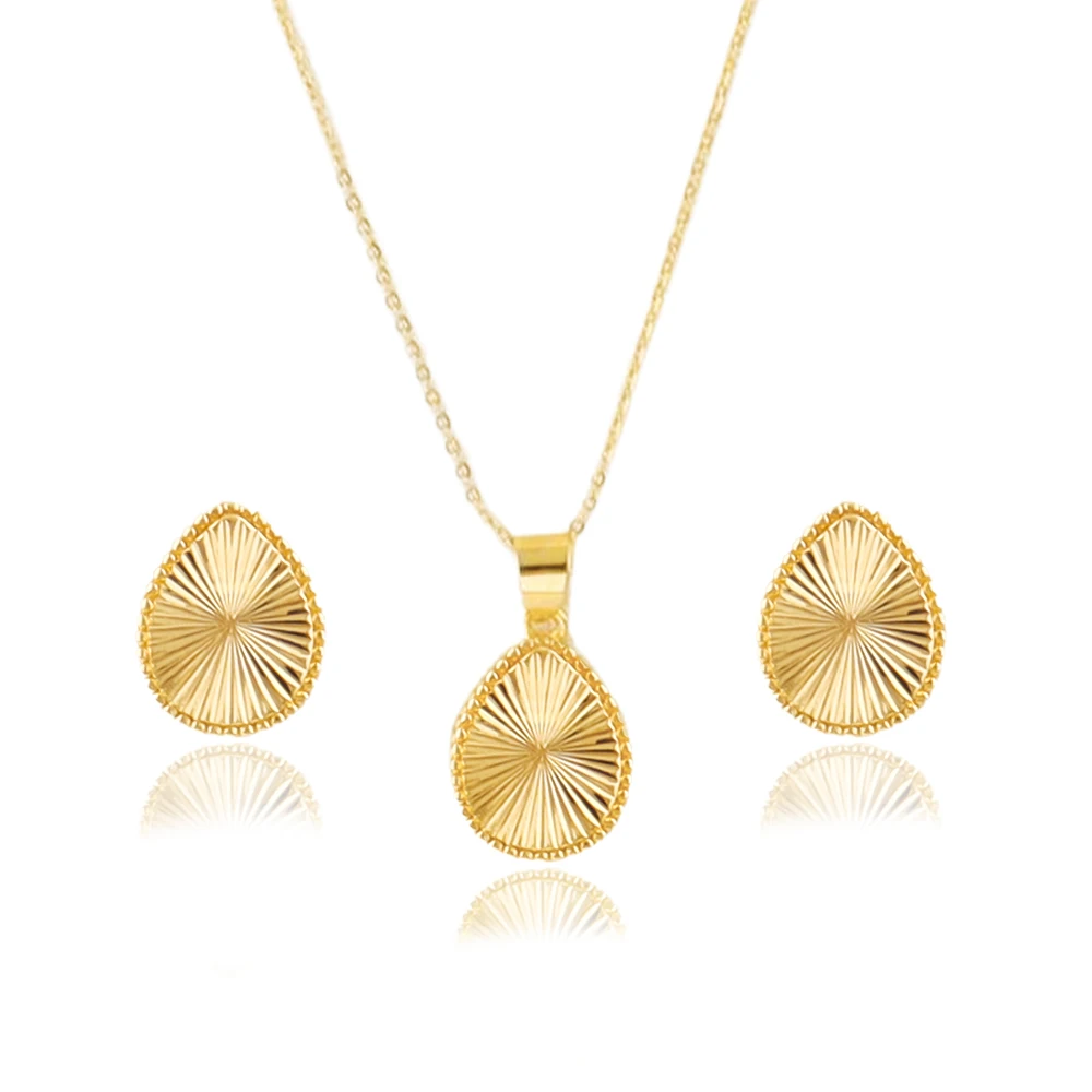 Vintage-Halsketten Für Damen, Goldfarben, Edelstahl-Anhänger, Ovale Halskette, Ohrringe, Ästhetischer Hochzeitsschmuck, Sommer-Schmuck, Geschenk Für Beste Freundinnen Vintage-Halsketten Für Damen, Goldfarben, Edelstahl-Anhänger, Ovale Halskette, Ohrringe, Ästhetischer Hochzeitsschmuck, Sommer-Schmuck, Geschenk Für Beste Freundinnen - Image 5