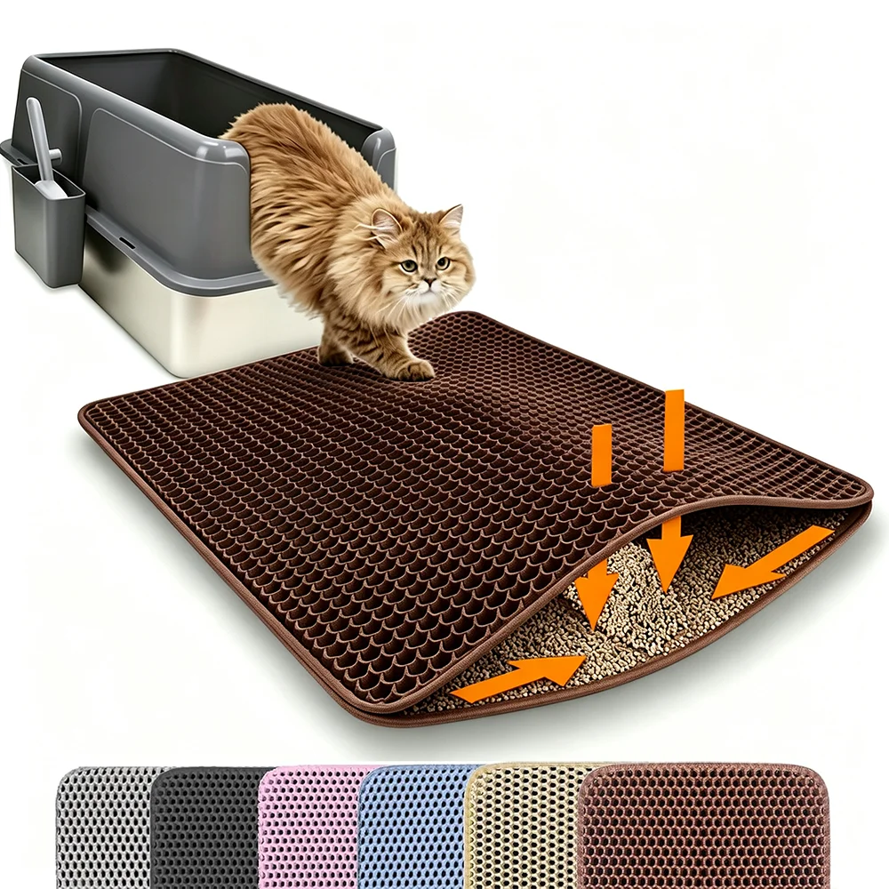Katzenstreumatte, Doppellagig, Für Haustiere, Rutschfest, Für Große Haustiere, Filtermatte, Verschleißfest, Wasserdicht, Rutschfest, Katzenstreumatte Katzenstreumatte, Doppellagig, Für Haustiere, Rutschfest, Für Große Haustiere, Filtermatte, Verschleißfest, Wasserdicht, Rutschfest, Katzenstreumatte - Image 10
