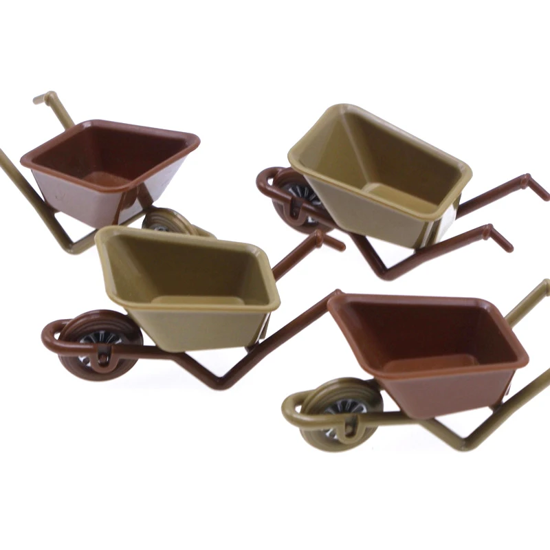 1Pc 1:12 Dollhouse Miniature Cart Trolley Mini Trailer Farm Tool Model Garden Furniture Decor Toy 1Pc 1:12 Dollhouse Miniature Cart Trolley Mini Trailer Farm Tool Model Garden Furniture Decor Toy