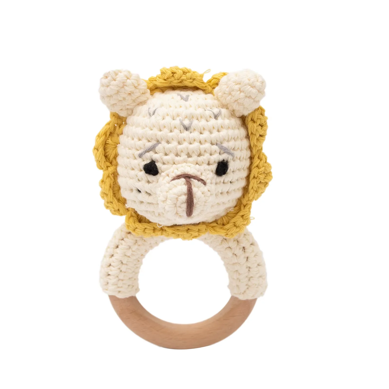 Baby Crochet Rattle Wooden Teether Toy Bpa Free Wood Rodent Rabbit Rattle Baby Mobile Play Gym Newborn Educational Music Toys Baby Crochet Rattle Wooden Teether Toy Bpa Free Wood Rodent Rabbit Rattle Baby Mobile Play Gym Newborn Educational Music Toys - Image 10