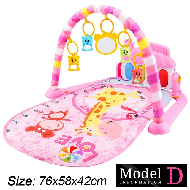 Baby Fitness Stand Music Play Gym Activity Toys Newborn Piano Crawling Blanket Pedal Game Pad Early Education 0-36 Months Gifts Baby Fitness Stand Music Play Gym Activity Toys Newborn Piano Crawling Blanket Pedal Game Pad Early Education 0-36 Months Gifts - Image 10