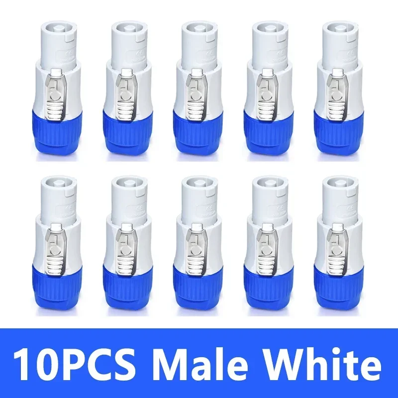 10-Teiliges 3-Poliges Powercon Stecker Set – Verriegelbare Ac-Kabelstecker Mit Chassis-Buchsen Für Led-Bildschirme Und Bühnenlicht 10-Teiliges 3-Poliges Powercon Stecker Set – Verriegelbare Ac-Kabelstecker Mit Chassis-Buchsen Für Led-Bildschirme Und Bühnenlicht - Image 13