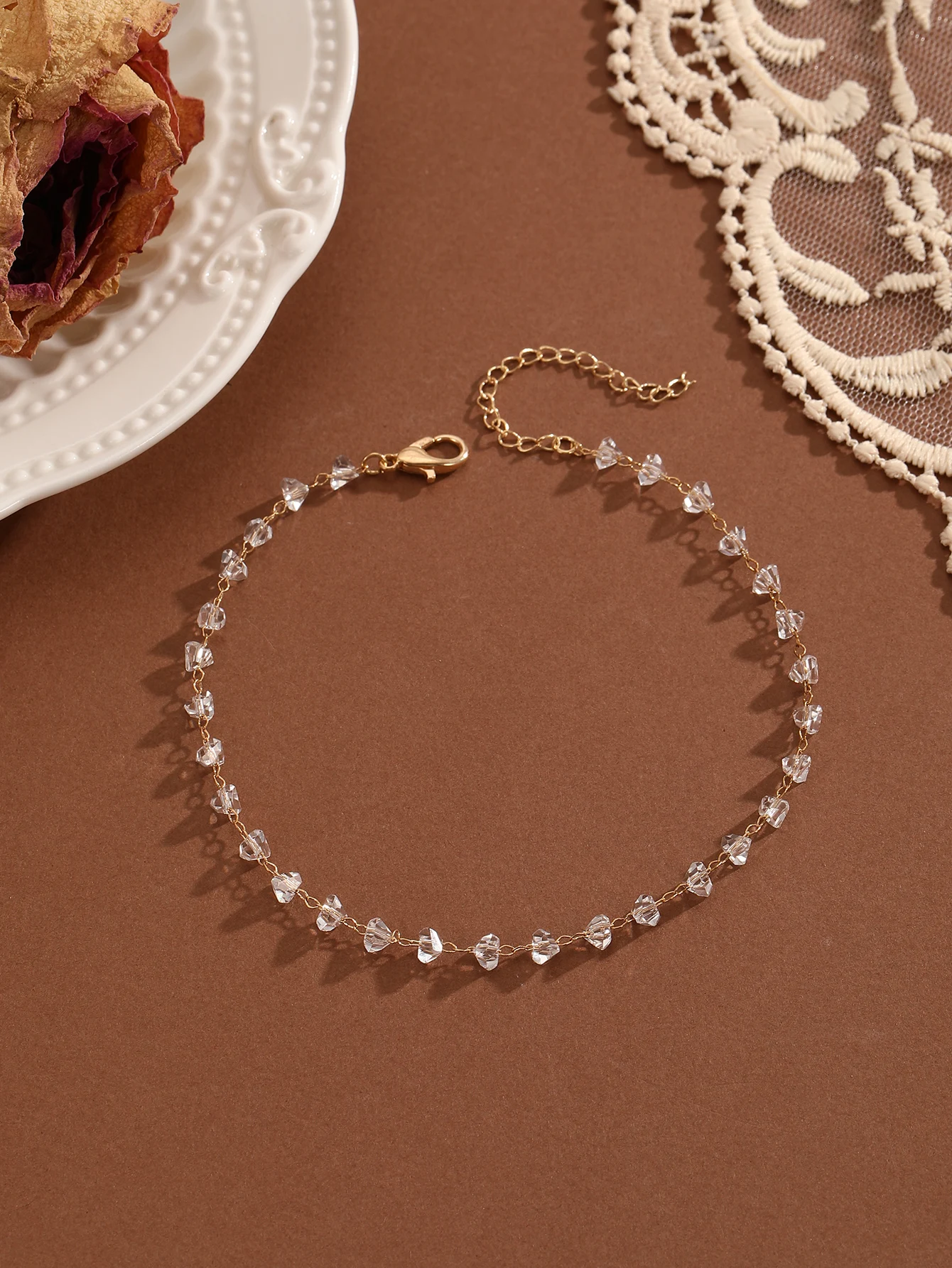 Qiamni Sommer Böhmen Kristall Zirkonia Fußkettchen Für Frauen Mädchen Knöchel Armband Bein Kette Strand Party Reise Fuß Schmuck Qiamni Sommer Böhmen Kristall Zirkonia Fußkettchen Für Frauen Mädchen Knöchel Armband Bein Kette Strand Party Reise Fuß Schmuck - Image 3