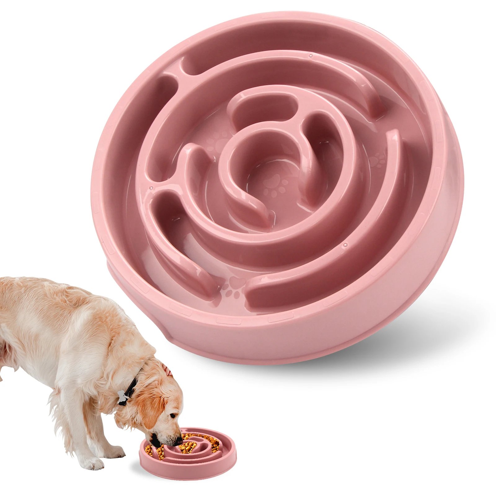 Slow Feeder-Schüssel Für Hunde, Lustig, Rutschfest, Schleppend, Langsames Essen, Futternäpfe, Umweltfreundlicher Hundenapf Für Große, Mittelgroße Und Kleine Hunde, Welpen Slow Feeder-Schüssel Für Hunde, Lustig, Rutschfest, Schleppend, Langsames Essen, Futternäpfe, Umweltfreundlicher Hundenapf Für Große, Mittelgroße Und Kleine Hunde, Welpen - Image 8