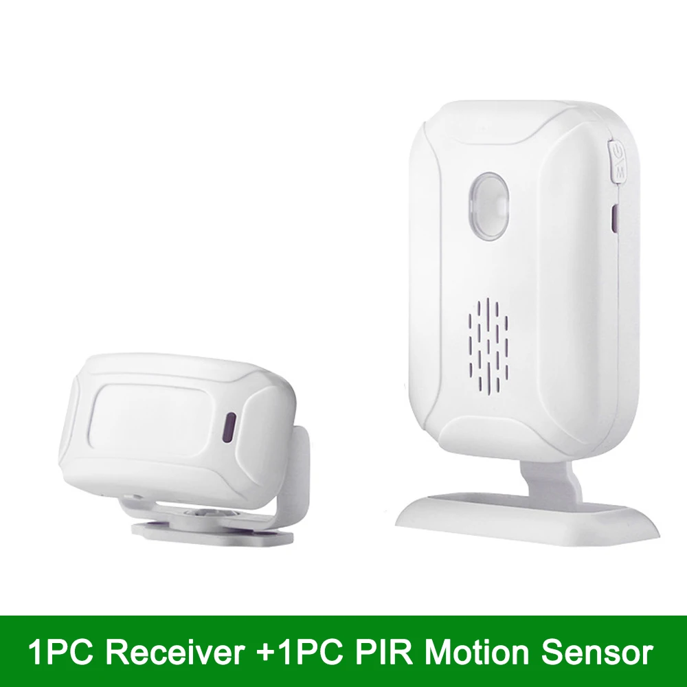 Kabellose Bewegungsmelder-Türklingel Mit Pir-Sensor – Besucheranzeige Mit Alarmton Für Zuhause, Geschäft, Shop &Amp; Eingangsbereich Kabellose Bewegungsmelder-Türklingel Mit Pir-Sensor – Besucheranzeige Mit Alarmton Für Zuhause, Geschäft, Shop &Amp; Eingangsbereich - Image 8