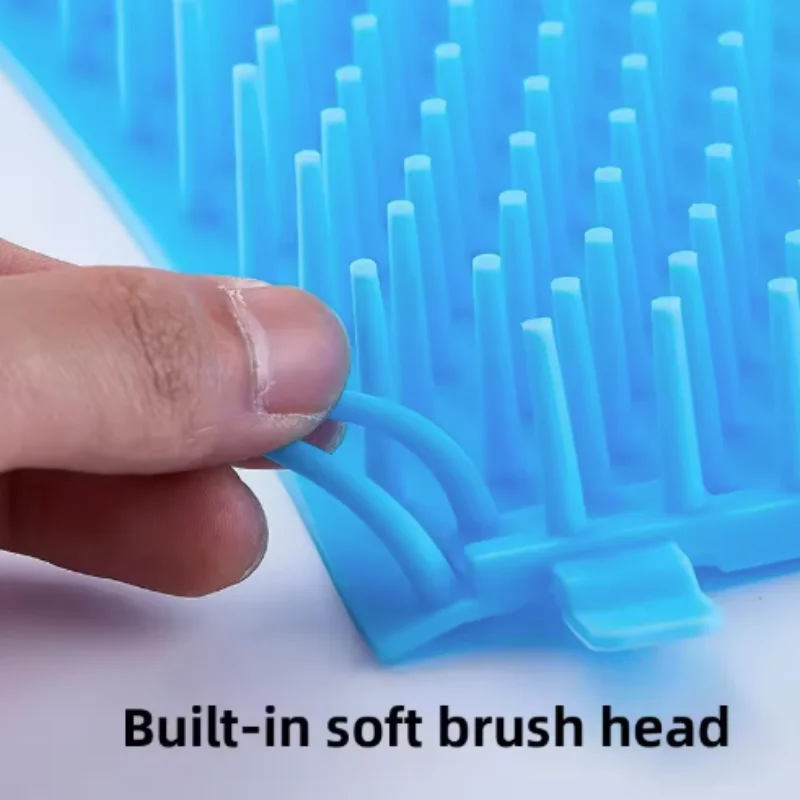 Portable Pet Paw Cleaner Soft Silicone Foot Washer With Cleaning Brush Dog Towel Bucket - Efficient Pet Cleaning Supplies Portable Pet Paw Cleaner Soft Silicone Foot Washer With Cleaning Brush Dog Towel Bucket - Efficient Pet Cleaning Supplies - Image 5