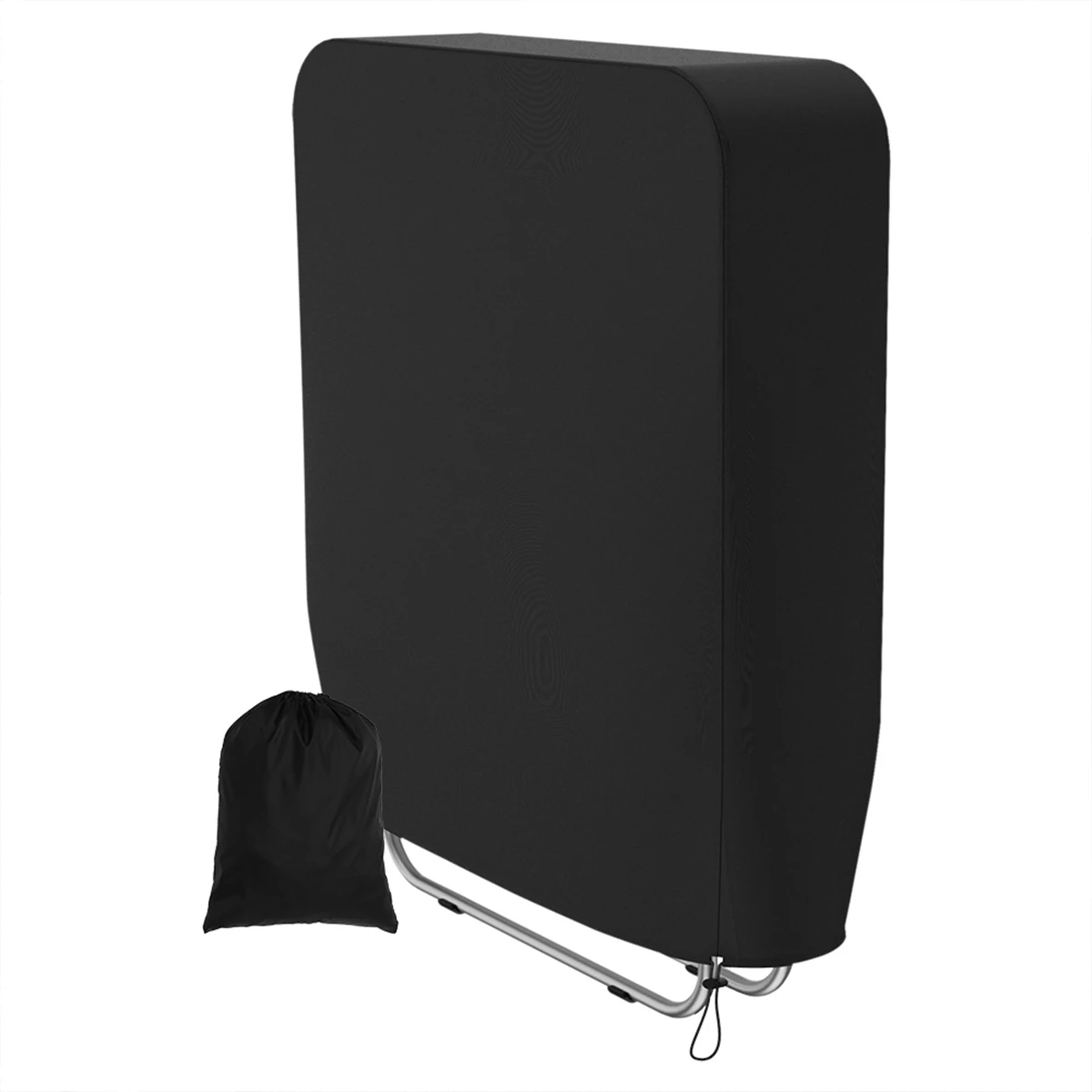 Folding Chairs Cover Outdoor Dustproof Sun Uv Protection Waterproof Cushion For Reclining Chair Black Furniture Case 93X82Cm Folding Chairs Cover Outdoor Dustproof Sun Uv Protection Waterproof Cushion For Reclining Chair Black Furniture Case 93X82Cm - Image 7