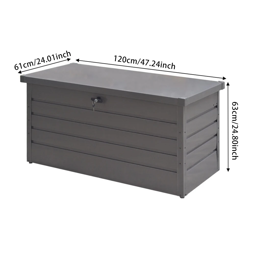 【 Breeins 】 Wetter Beständige Harzdeck-Aufbewahrung Behälter Box Gartenmöbel Im Freien 【 Breeins 】 Wetter Beständige Harzdeck-Aufbewahrung Behälter Box Gartenmöbel Im Freien - Image 7