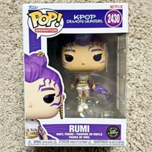 Funko Pop! HUNTR/X K-POP Dämonenjäger Rumi Chase # 2430 Original Vinyl-Figur Anime Sammlerstück Modell Desktop-Ornament Spielzeug Geschenk
