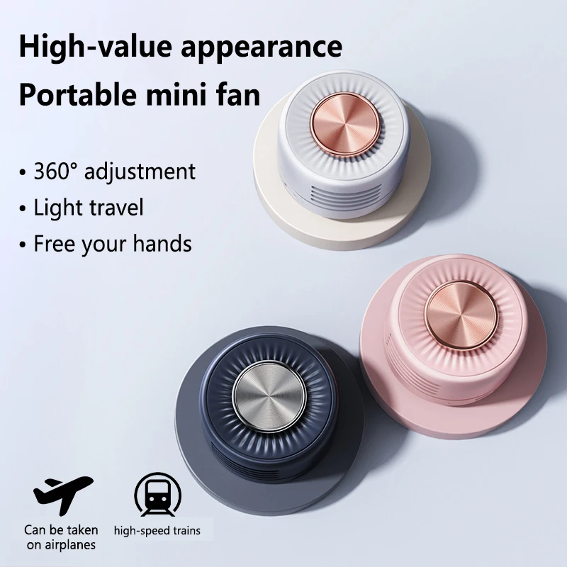 Lenovo Tragbarer Clip-Tischventilator 360° – Blattloser Usb-Mini-Ventilator Mit Akku Für Büro, Reisen Und Outdoor Lenovo Tragbarer Clip-Tischventilator 360° – Blattloser Usb-Mini-Ventilator Mit Akku Für Büro, Reisen Und Outdoor - Image 3