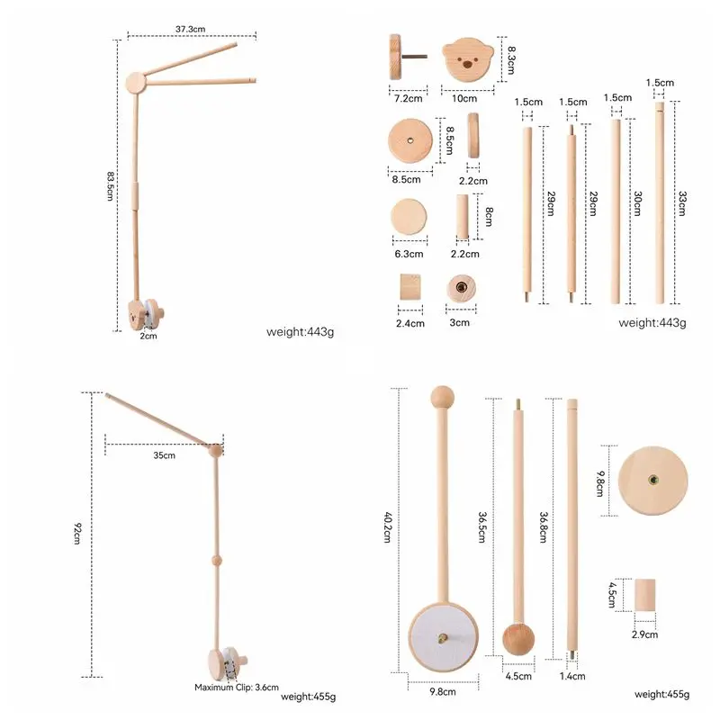 Krippe Glocke Spielzeug Holz Halterung 0-12 Monate Neugeborenen Cartoon Runde Kleine Bär Mobile Hängen Rassel Halterung Baby Bett Glocke Halter Krippe Glocke Spielzeug Holz Halterung 0-12 Monate Neugeborenen Cartoon Runde Kleine Bär Mobile Hängen Rassel Halterung Baby Bett Glocke Halter – Bild 6