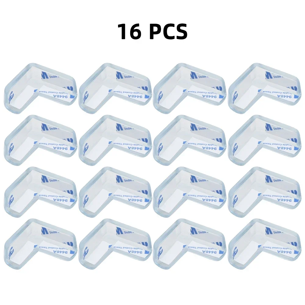 Baby Safety Silicone Table Corner Protector Furniture Edge Protection Cover Transparent Children Anti Collision Edge Guards Baby Safety Silicone Table Corner Protector Furniture Edge Protection Cover Transparent Children Anti Collision Edge Guards - Image 7