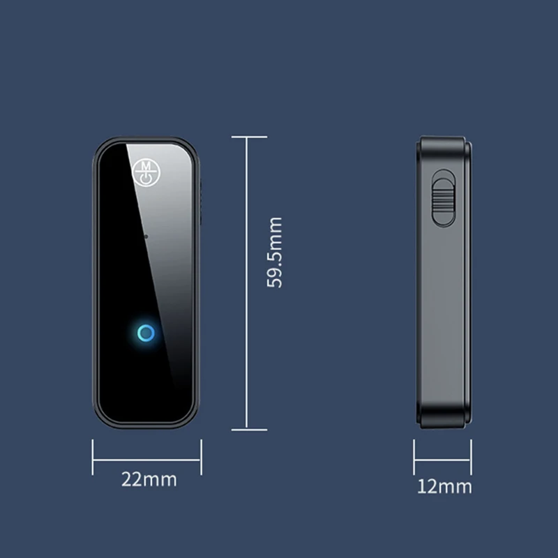 2-In-1 Bluetooth Audio Sender &Amp; Empfänger – 3,5-Mm-Aux-Adapter Für Tv, Pc, Auto, Stereo-Musik &Amp; Kabellose Geräte 2-In-1 Bluetooth Audio Sender &Amp; Empfänger – 3,5-Mm-Aux-Adapter Für Tv, Pc, Auto, Stereo-Musik &Amp; Kabellose Geräte - Image 6