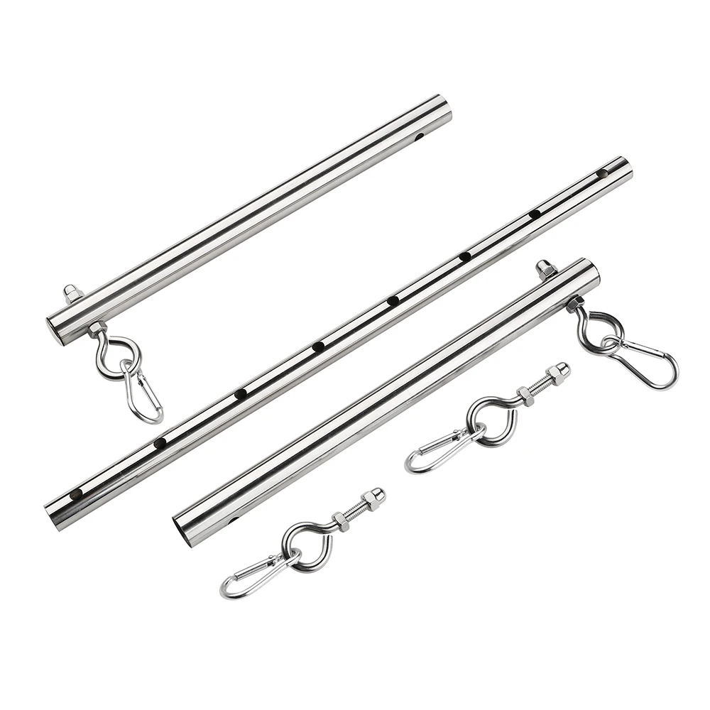 Bdsm Bondage Set Stainless Steel Extend Spreader Bar Sex Slave Handcuffs Ankle Cuffs Fetish Restraints Adult Sex Toys For Couple Bdsm Bondage Set Stainless Steel Extend Spreader Bar Sex Slave Handcuffs Ankle Cuffs Fetish Restraints Adult Sex Toys For Couple - Image 5